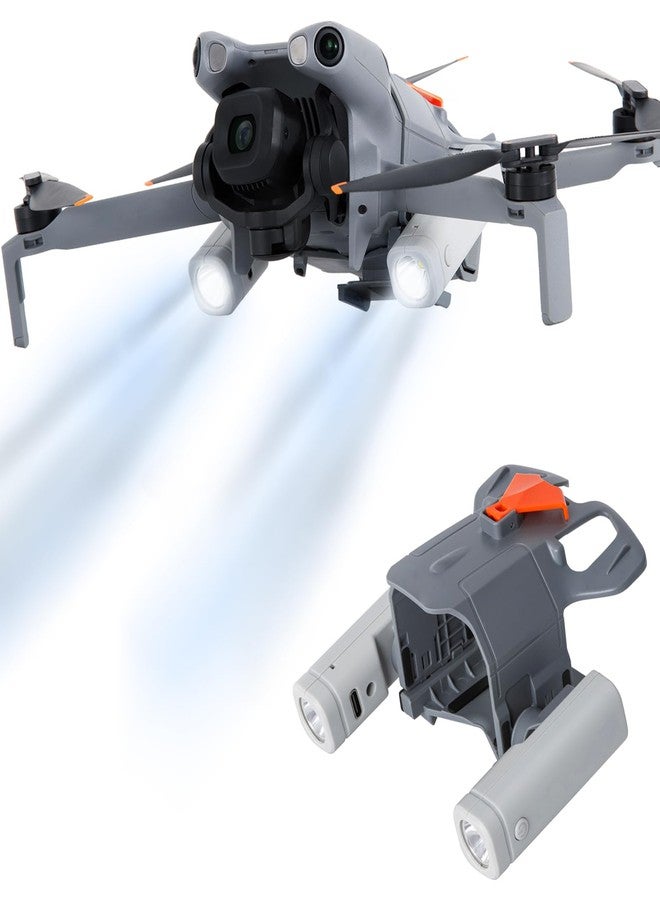 جايكول مصباح كشاف LED ليلي من جايكول، مساعد طيران ليلي، ملحقات حامل المروحة لطائرة DJI Mini 5 Pro، مصباح كشاف سريع الفك، أضواء وامضة ليلية/طوارئ/مصباح أمامي للطيران لطائرة DJI Mini 5 Pro - Image 1